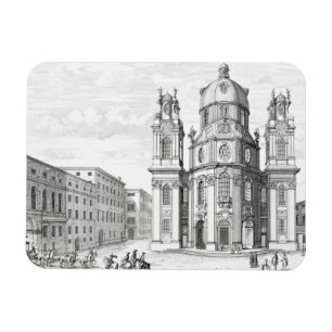 Kirche von Notre Dame, Salzburg, Österreich, von Magnet