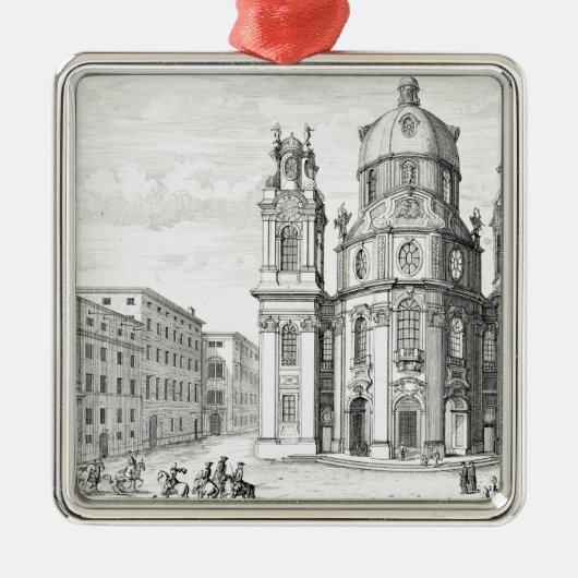Kirche von Notre Dame, Salzburg, Österreich, von Ornament Aus Metall (Vorne)