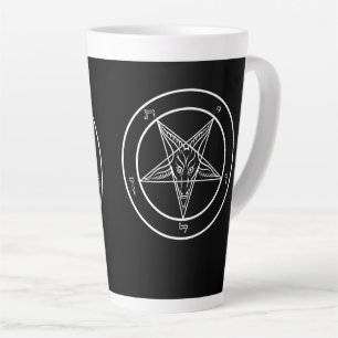 Kirche von Satan Baphomet Tall 17 oz Latte Tasse
