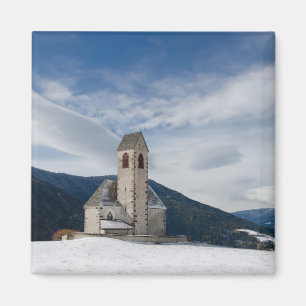Kirche von St. Jakob in Villnöss Magneten Magnet