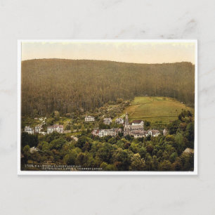 Kirche, Wildbad, Schwarzwald, Baden, Deutschland c Postkarte