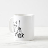 KIRCHE - WO REPUBLIKANER GEHEN ANZUBETEN KAFFEETASSE (Vorderseite Links)