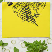 Kircheflagge Mount Athos religiös Handtuch (Gefaltet)