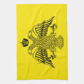 Kircheflagge Mount Athos religiös Handtuch (Vertikal)