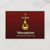 Kirchen-Band Visitenkarte (Rückseite)