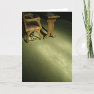 Kirchen-Bank im Nachmittagslicht Prag im Mai 2009 Karte