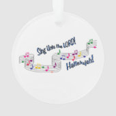 Kirchen-Chor Ornament (Rückseite)