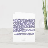 KIRCHEN-FENSTER KARTE (Rückseite)