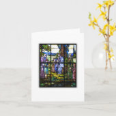 KIRCHEN-FENSTER KARTE (Gelbe Blume)