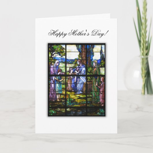 KIRCHEN-FENSTER KARTE (Vorderseite)