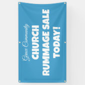 Kirchen-Flohmarkt Banner! Banner (Vertikal)