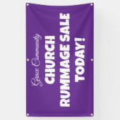 Kirchen-Flohmarkt- Banner! Banner (Vertikal)