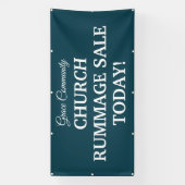 Kirchen-Flohmarkt-Verkauf! Banner (Vertikal)