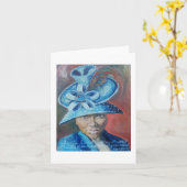 Kirchen-Hut Chey Grußkarte Karte (Gelbe Blume)