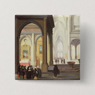 Kirchen-Innenraum Button