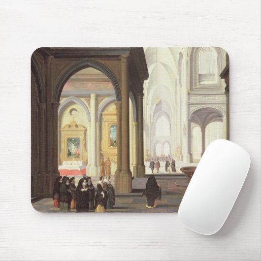 Kirchen-Innenraum Mousepad (Mit Mouse)