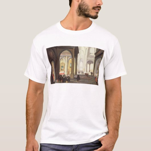 Kirchen-Innenraum T-Shirt (Vorderseite)