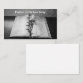 Kirchen, Ministerium, Christlich, Bible Business C Visitenkarte (Vorne/Hinten)