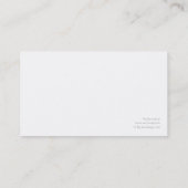 Kirchen- oder Christliche Geschäftsthemen Visitenkarte (Rückseite)