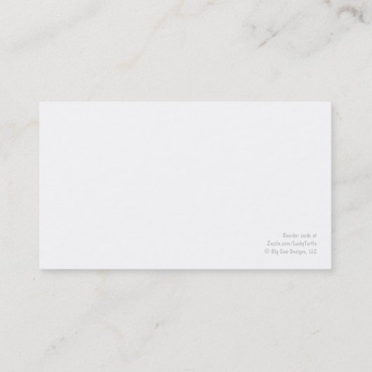 Kirchen- oder Christliche Geschäftsthemen Visitenkarte (Rückseite)