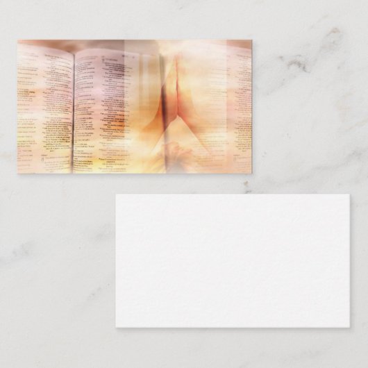 Kirchen-Pastor-ehrwürdige Visitenkarten Visitenkarte (Vorne/Hinten)