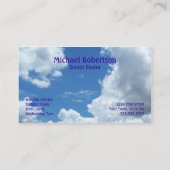 Kirchen-QuerVisitenkarten Visitenkarte (Rückseite)