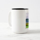 Kirchen-Tasse Zweifarbige Tasse (Vorderseite Links)