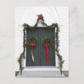 Kirchen-Tür am Weihnachten (Vorderseite)