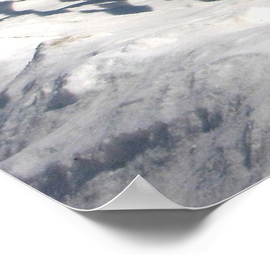 Kirchen- und Zaunposten Poster (Ecke)