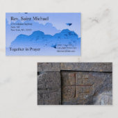 Kirchen-Verwaltungs-Karten Visitenkarte (Vorne/Hinten)