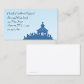 Kirchen-Visitenkarte Visitenkarte (Vorne/Hinten)