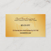 Kirchen-Visitenkarten mit Logo Visitenkarte (Rückseite)