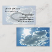 Kirchen-Visitenkarten neu Visitenkarte (Vorne/Hinten)