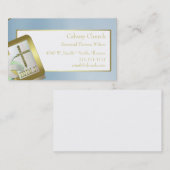 Kirchen-Visitenkarten Visitenkarte (Vorne/Hinten)