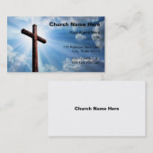 Kirchen-Visitenkarten Visitenkarte (Vorne/Hinten)