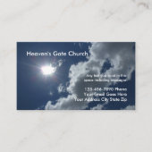 Kirchen-Visitenkarten Visitenkarte (Vorderseite)
