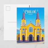 Kirchen von Chiloe Chile Postkarte (Vorne/Hinten)