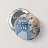 Kirchen von Venedig-Abzeichen Button (Vorne & Hinten)