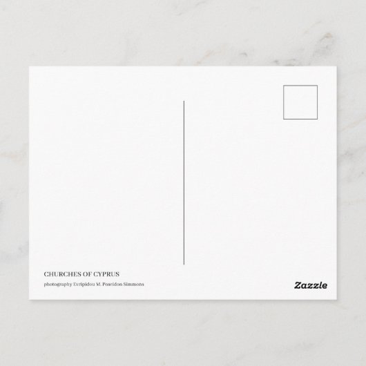 Kirchen von Zyrusstern Postkarte (Rückseite)