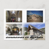 Kirchen von Zyrusstern Postkarte (Vorderseite)