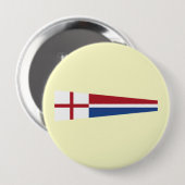 Kirchen-Wimpel, die Niederlande Button (Vorne & Hinten)
