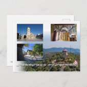 Kirchen Zyperns Postkarte (Vorne/Hinten)