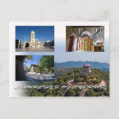 Kirchen Zyperns Postkarte (Vorderseite)