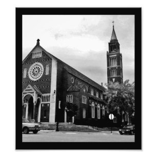 Kirchenansicht Fotodruck