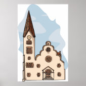 Kirchenarchitektur Poster (Vorne)