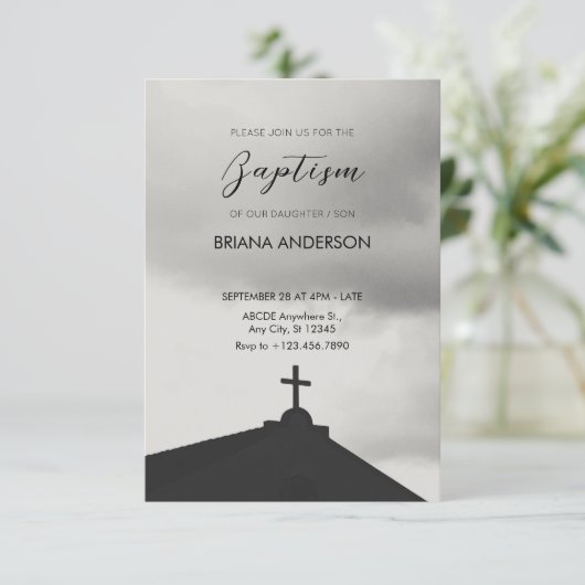 Kirchenästhetik Einladung (Stehend Vorderseite)