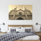 Kirchenaußen Leinwanddruck (Insitu (Schlafzimmer))