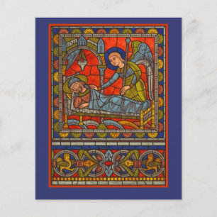 Kirchenbazar, Weihnachtsmesse oder Christliches Er Flyer