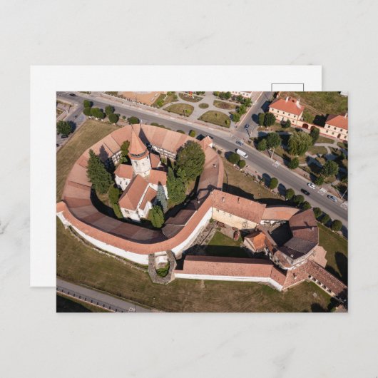 Kirchenburg Tartlau Postkarte (Vorne/Hinten)