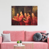 Kirchenchester 1870 leinwanddruck (Insitu (Wohnzimmer))